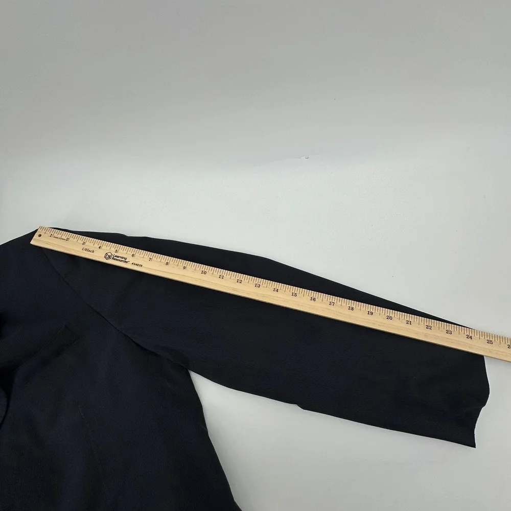 Banana‎ Republic Blazer Mens 42R Navy Blue Cotton Two Button Sport Coat